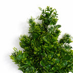 75cm Artificial Boxwood Budding Foliage Bush Stem