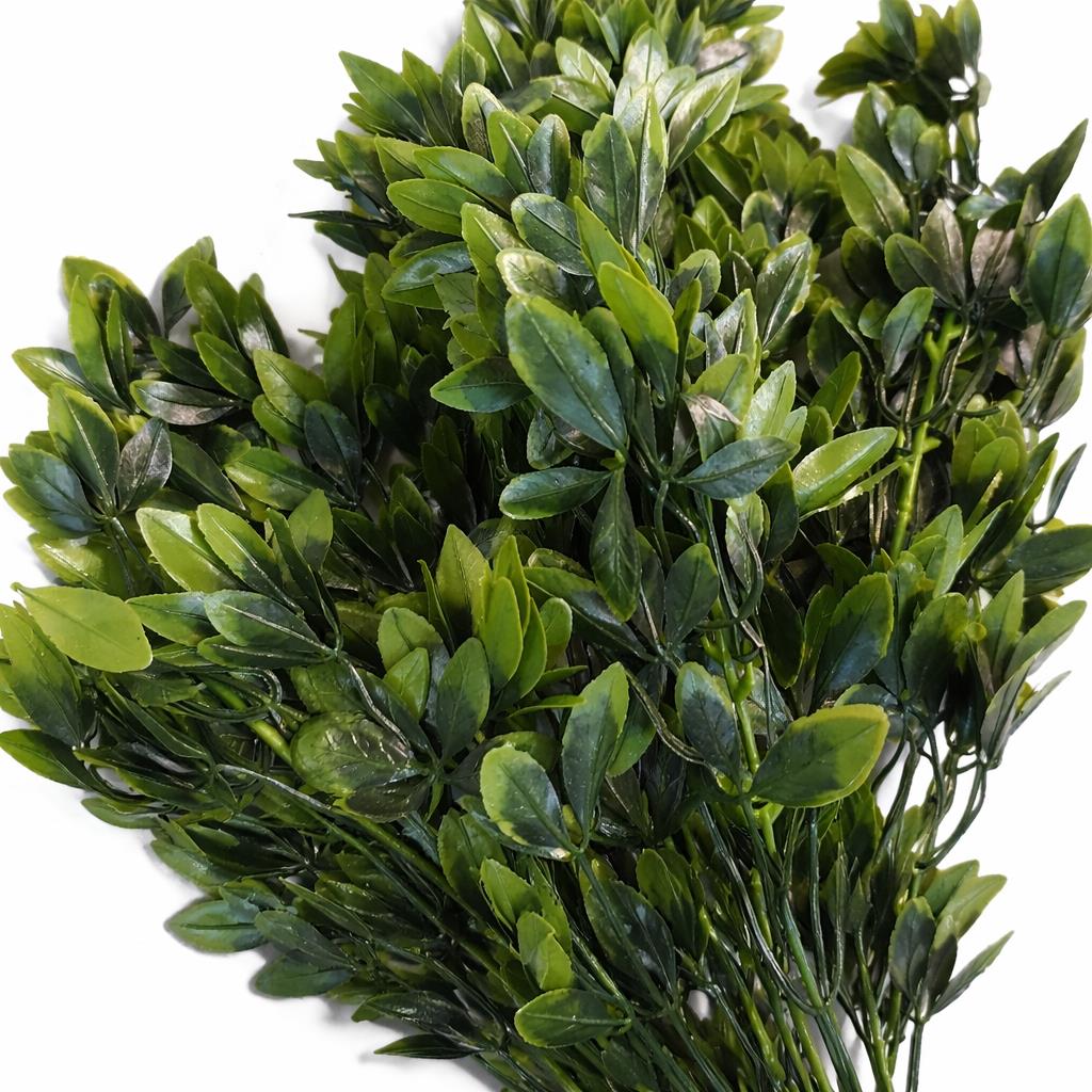 75cm Artificial Boxwood Leaf Bush Stem