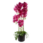 Artificial 110cm Pink Orchid Plant Artifcial 41 REAL TOUCH flowers