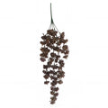 70cm Artificial Trailing Sedum Succulent Plant Dusty Brown Hanging