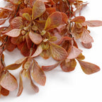 70cm Artificial Trailing Leaf Spray Stem Dusty Orange