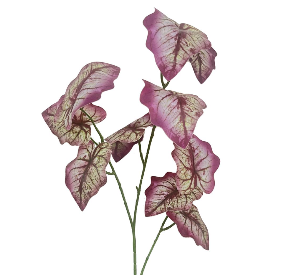 85cm Artificial Purple Leaf Foliage