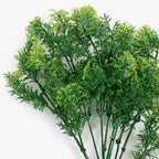 32cm Artificial Fern Foliage Spray Stem Faux Green Decorative Fillers