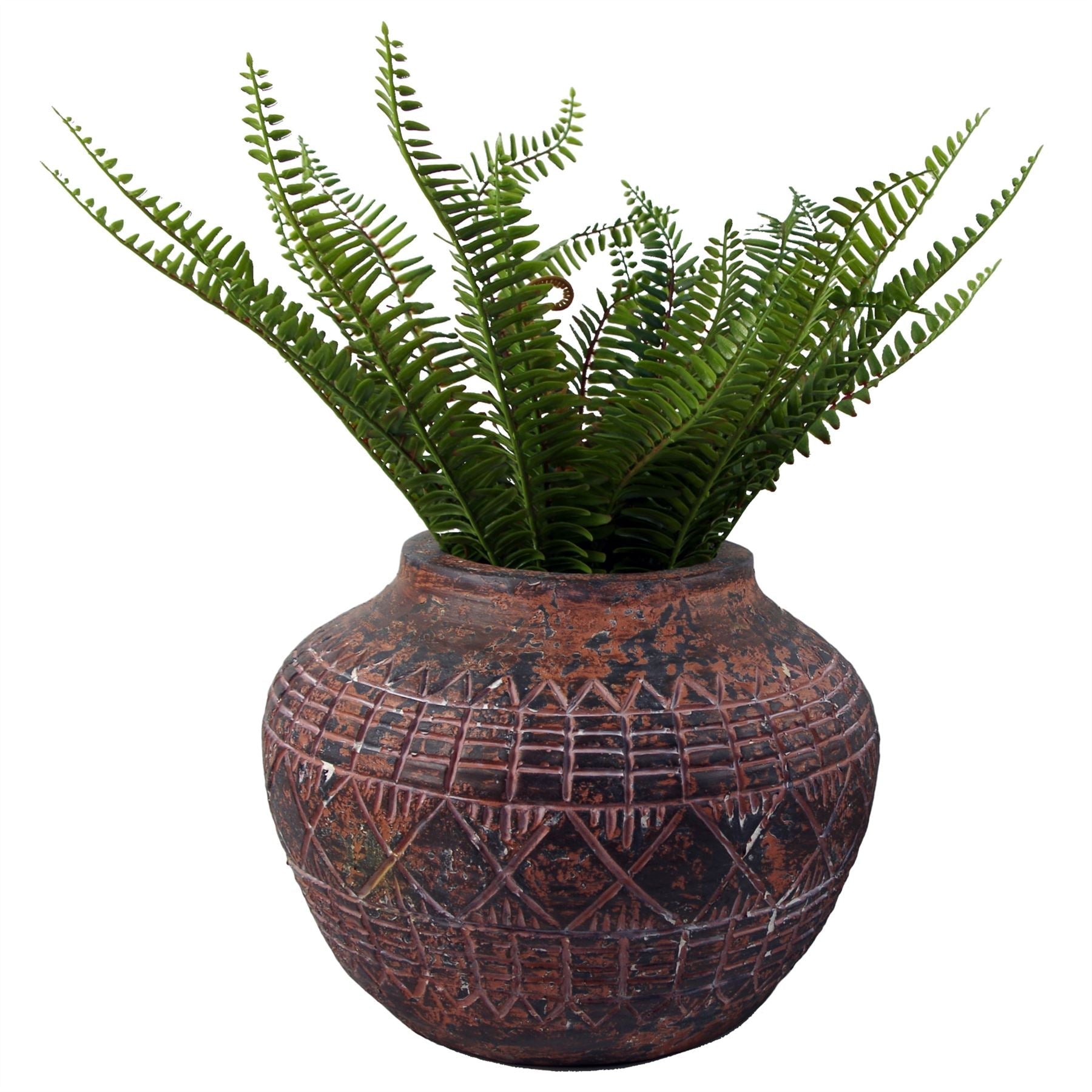 x 30cm Large Aztec Vase Planter 23cm