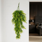 70cm Artificial Trailing Fern Leaf Plant Hanging Faux Greenery