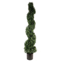 Artificial 120cm UV Resistant Boxwood Tree Spiral Topiary