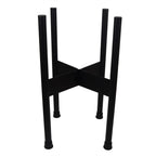 Medium Black Planter Stand 38.5cm x 18cm