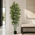 180cm Natural Green Bamboo Artificial