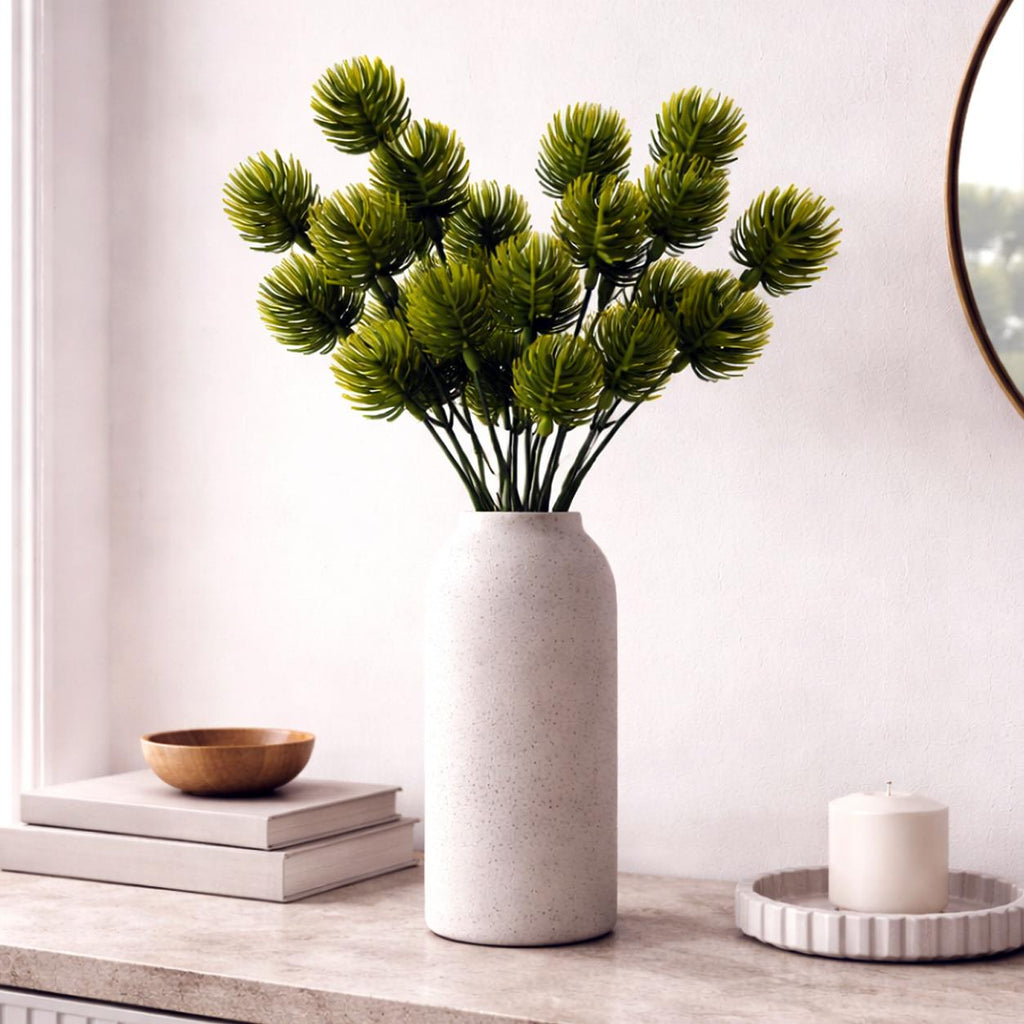 30cm Artificial Cedrus Libani Pine Style Foliage Plant Stem