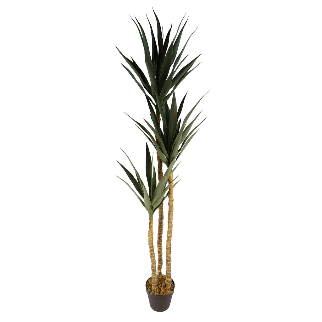 170cm Artificial XL Triple Yukka Tree Plant Spiky Tree Plant