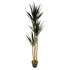 170cm Artificial XL Triple Yukka Tree Plant Spiky Tree Plant