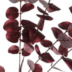 100cm Artificial Eucalyptus Foliage Burgundy