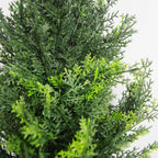 60cm Pair of Artificial Cedar Cypress Topiary UV Resistant