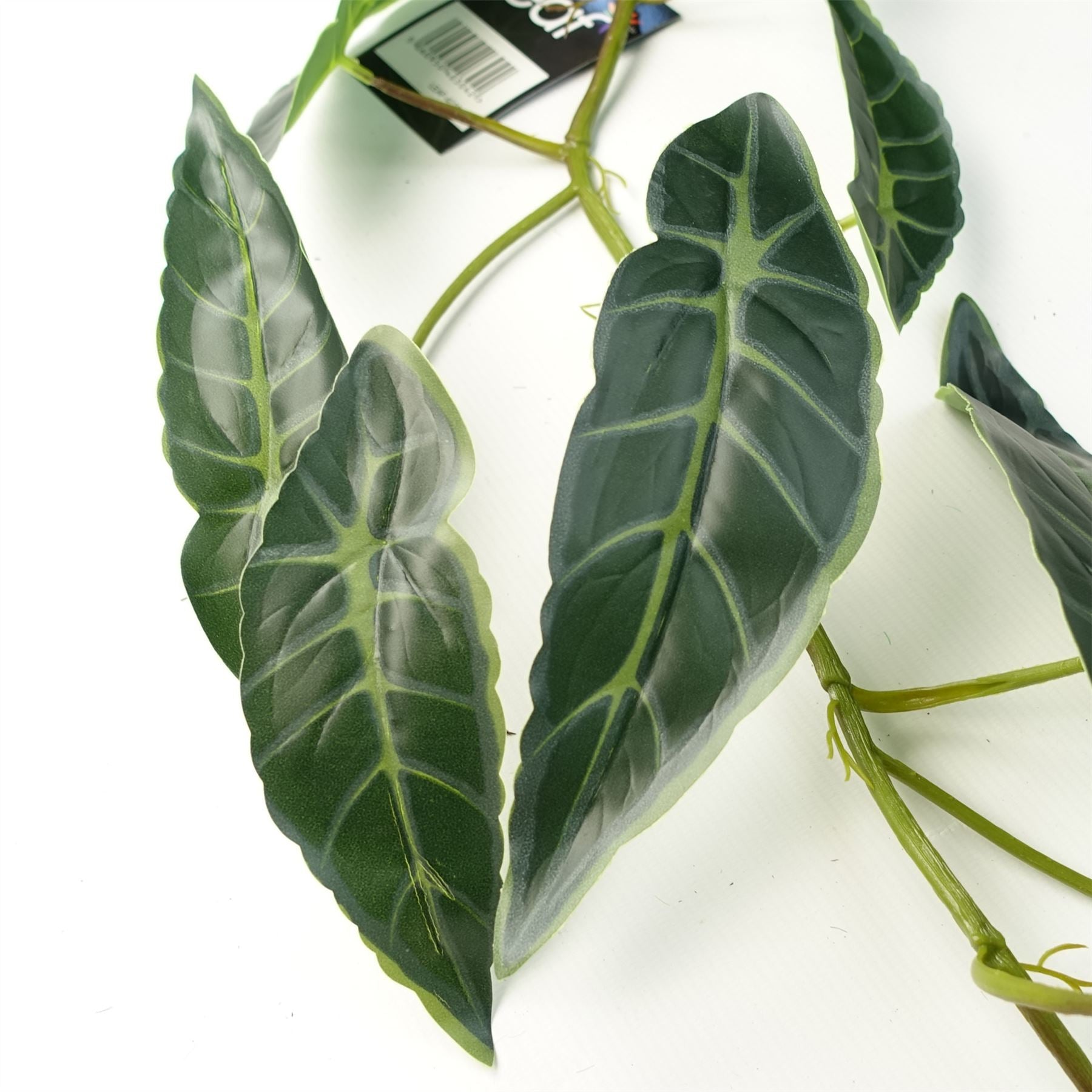 110cm Artificial Hanging Trailing Dark Green Leaf Plant