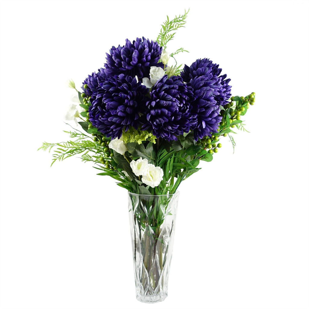 70cm Artificial Green Berry Spray
