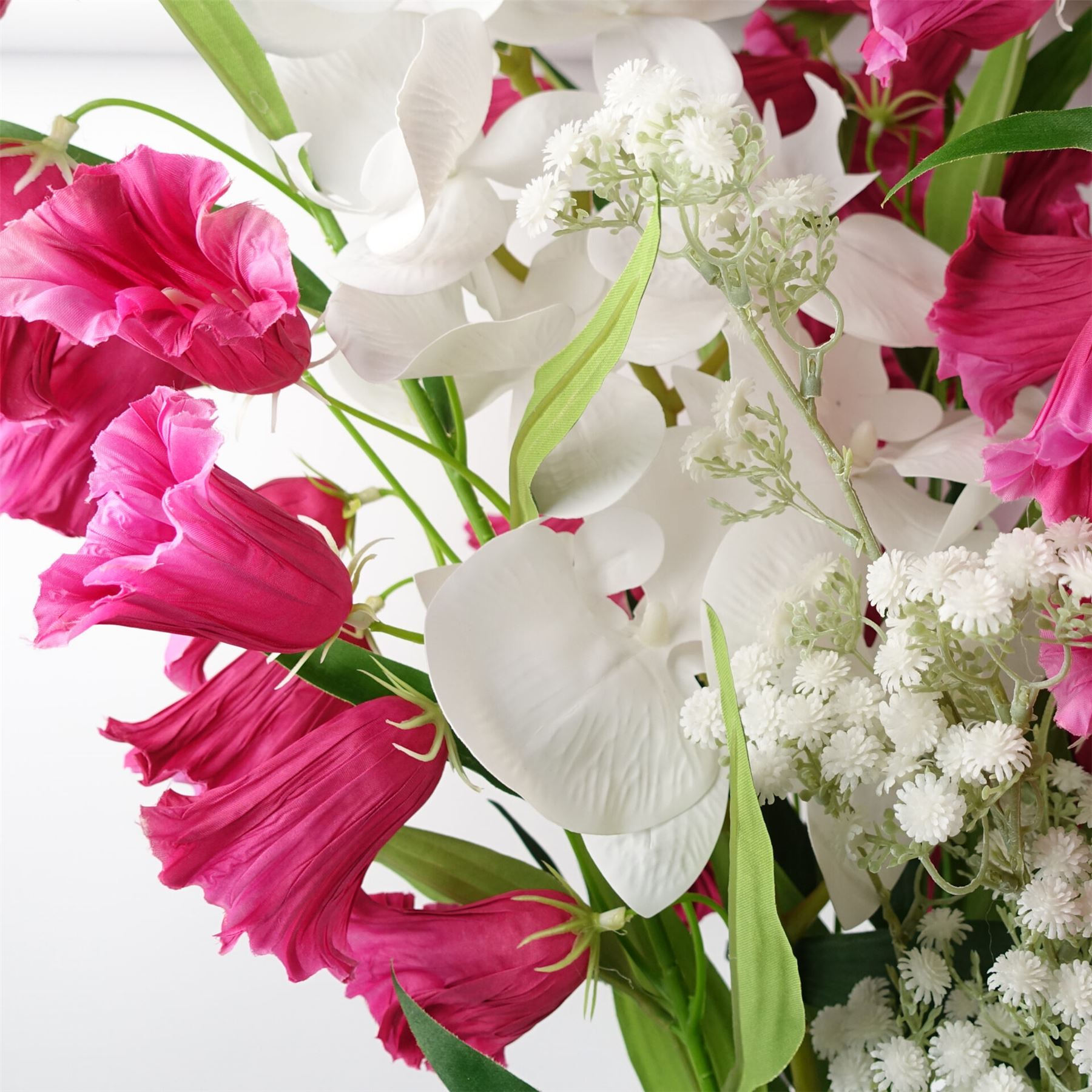 85cm Artificial Gypsophila White Stem