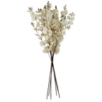 80cm Artificial White Eucalyptus Foliage Stem