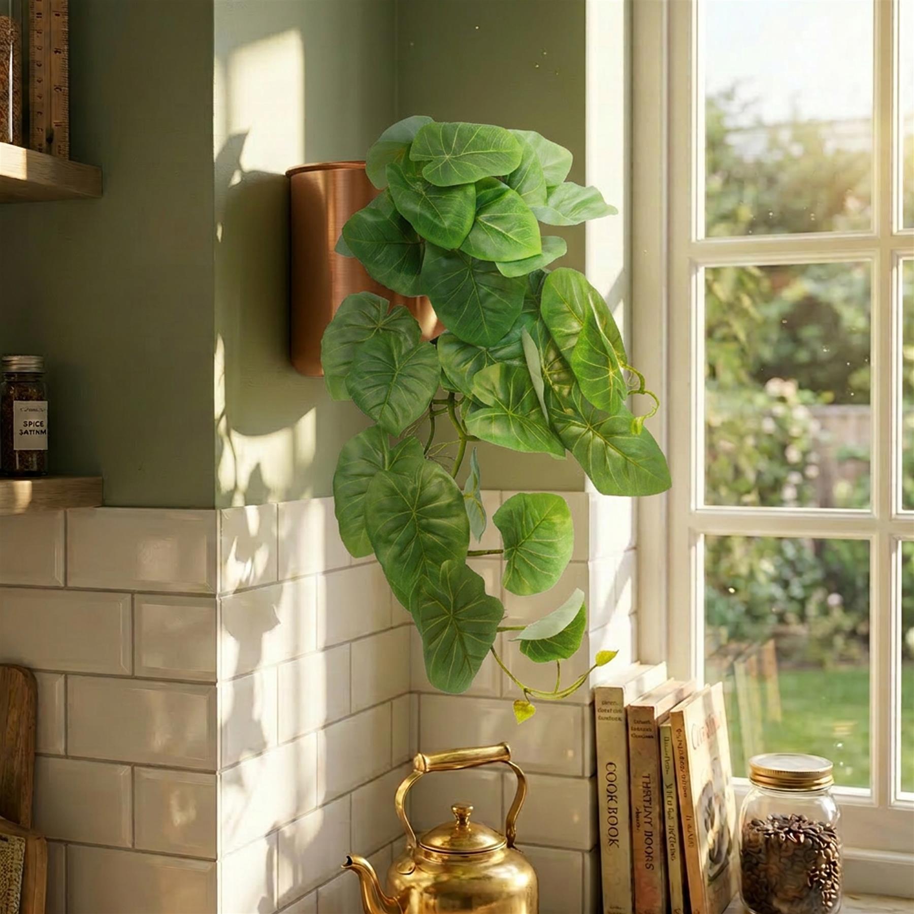 25cm Artificial Trailing Arrowhead Vine Plant