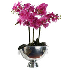29cm XL Silver Champagne Bowl Planter