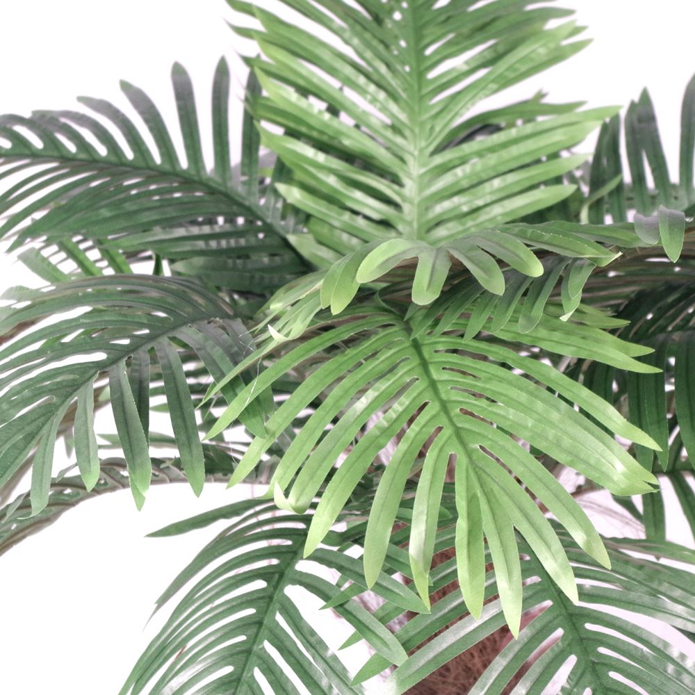 Artificial Princess Palm Tree 100cm Brown Natural Trunk