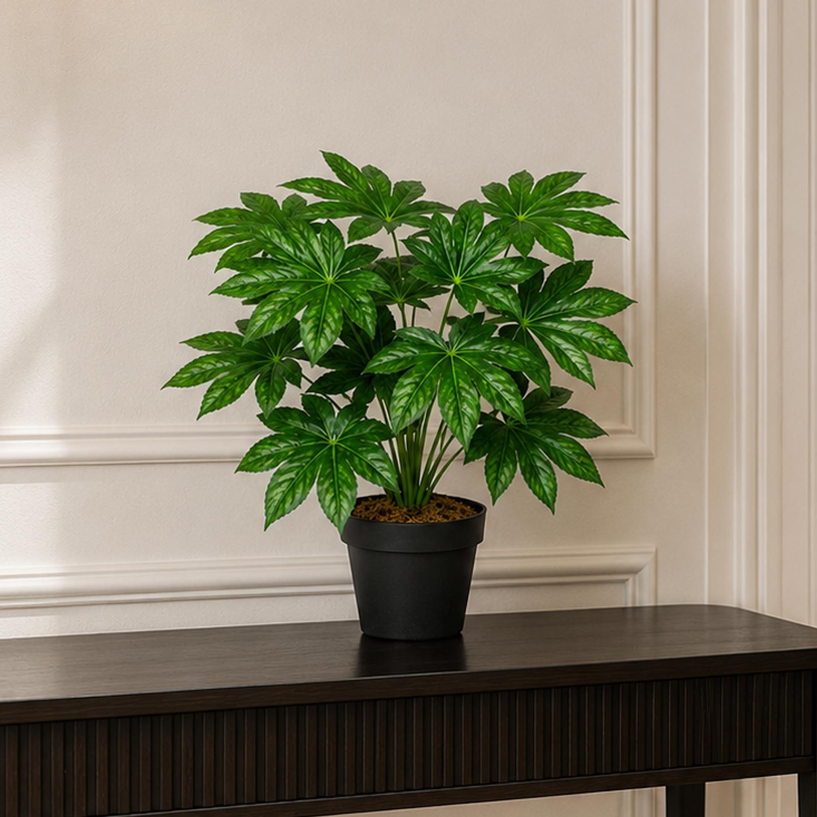 60cm Artificial Japanese Aralia Plant Evergreen