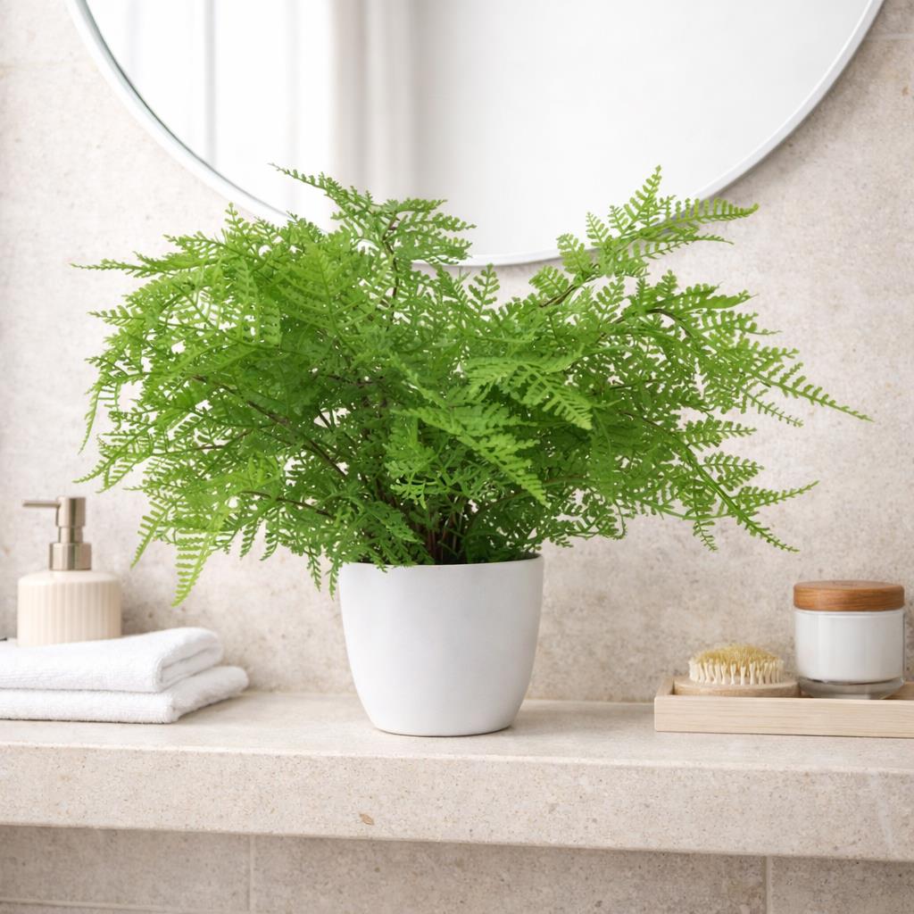 Faux 30cm Artificial Potted Lady Fern