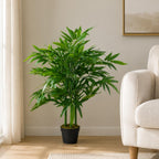 90cm Fat Leaf Artificial Bamboo Plants Trees