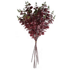 100cm Artificial Eucalyptus Foliage Burgundy