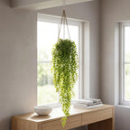 90cm Artificial Trailing Hanging Plant Green Faux Cascading Foliage