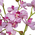 60cm Artificial Luxury Orchid Triple Stem Pink Realistic Plant