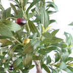150cm Artificial Natural Look Olive Tree with Wooden Trunk