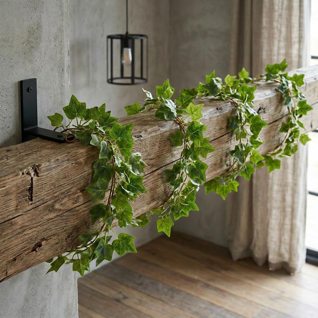 160cm Artificial Ivy Garland Trailing Hanging Plant Faux Foliage Green