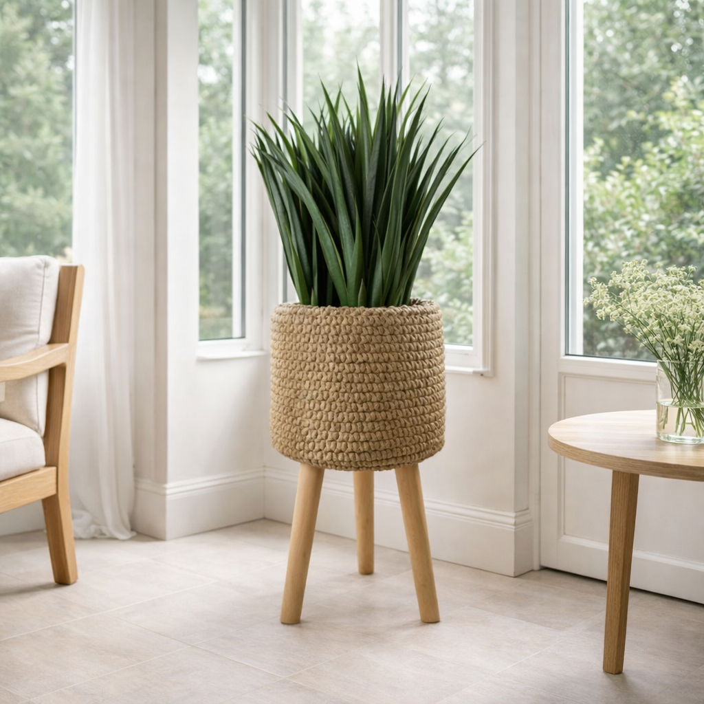 53cm x 32cm Seagrass Style Composite Large Planter