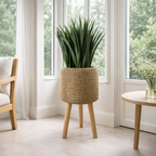 53cm x 32cm Seagrass Style Composite Large Planter