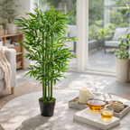120cm Fat Leaf Artificial Bamboo Plants Trees XL