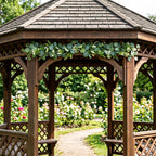160cm Artificial Eucalyptus Garland with Mixed Foliage