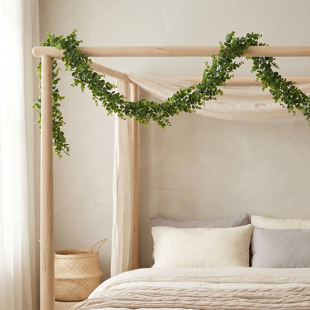 180cm Artificial Eucalyptus Style Green Garland Hanging Decoration