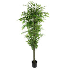 180cm Artificial Ficus Tree Green
