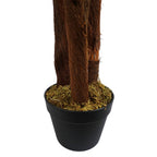 Artificial 150cm Large Palm Tree with Natural Trunk